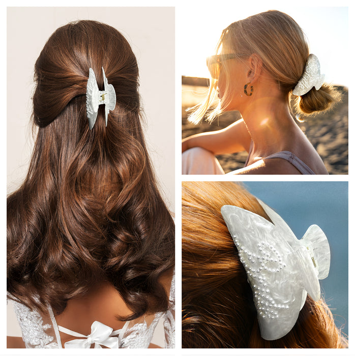 Pearl Bride Hairclip Hair Claw Clip