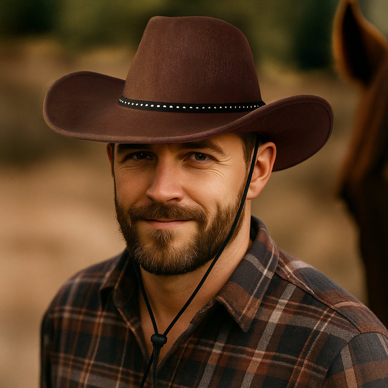 Cowboy Hat - Brown