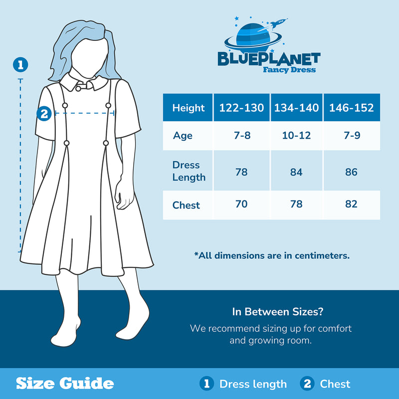 Childrens Kids Girls Robot Doll Fancy Dress Costume