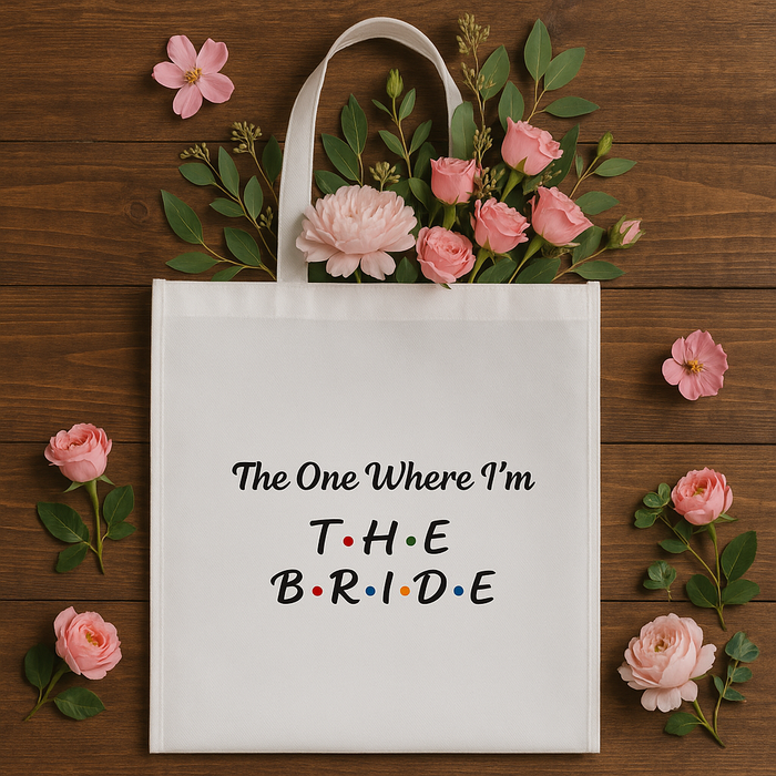 The One Where I'm The Bride Tote Bag