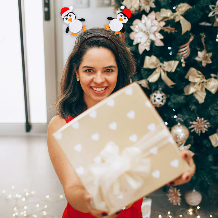 Christmas Headbands 12 Pack - For Adults & Kids Novelty Head Boppers Headbands