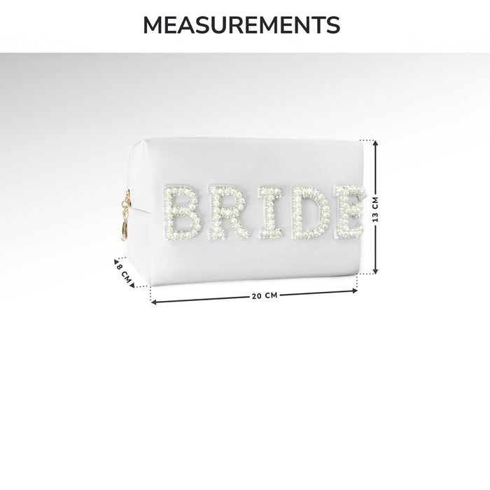 Pearl Bride Make Up Bag