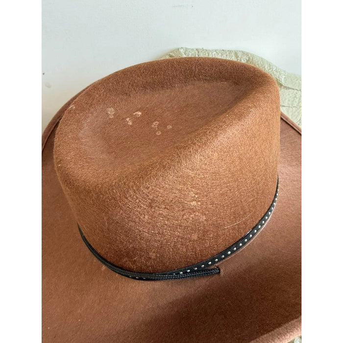 New with Defects - Cowboy Hat - Brown - (50pcs) £1.25 each + VAT