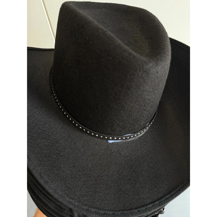 New with Defects - Cowboy Hat - Black - (50pcs) £1.25 each + VAT