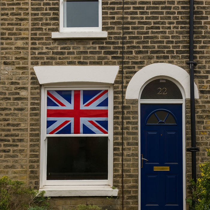 Pack of 2 - Large Union Jack Flag 5ft x 3ft 100% Polyester with Metal Eyelets